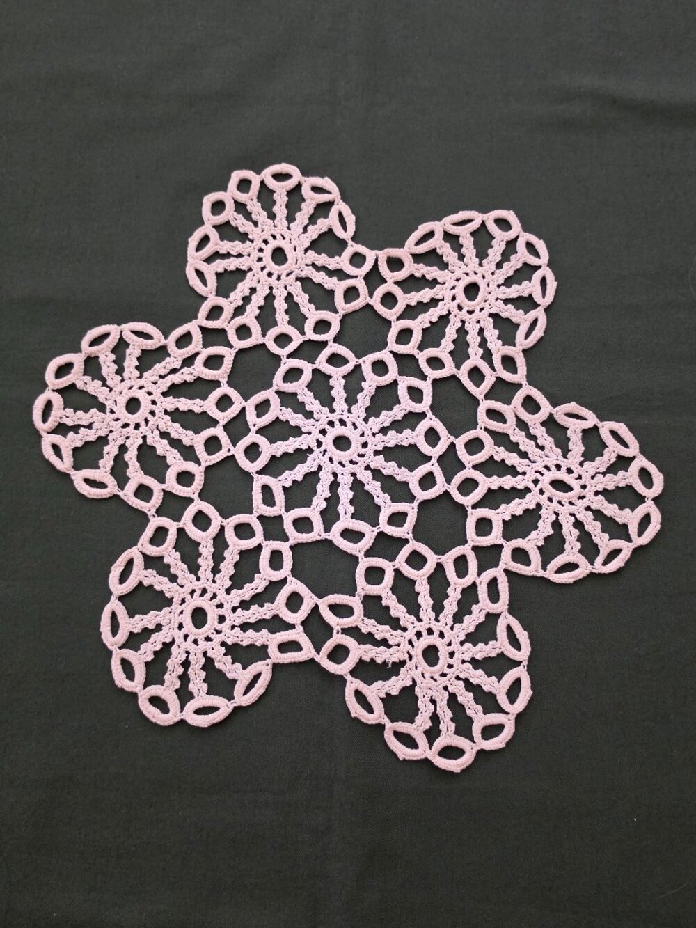 Handmade Hand Made Crocheted Doily